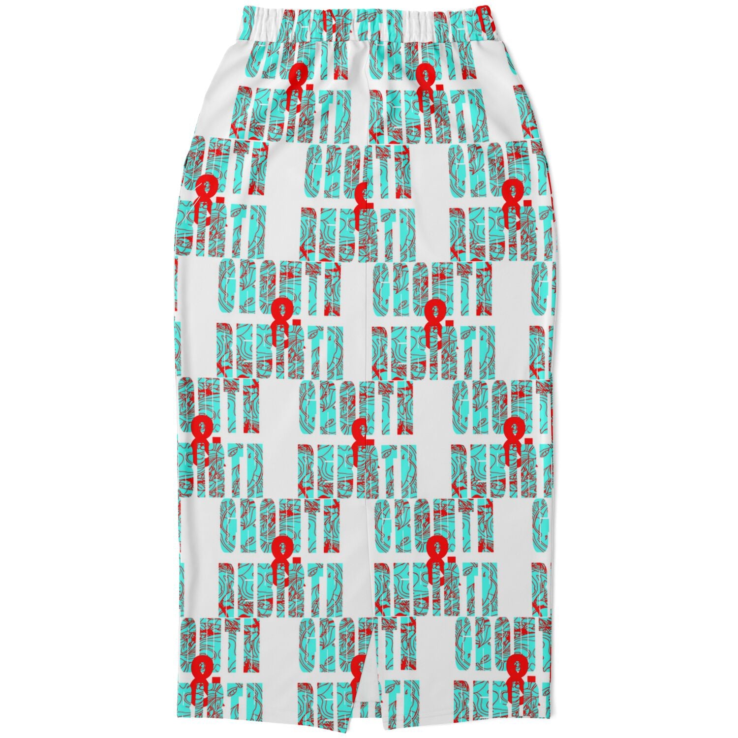 Lime G&R Athletic Recycled Long Skirt