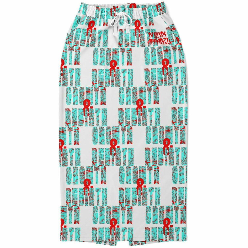 Lime G&R Athletic Recycled Long Skirt