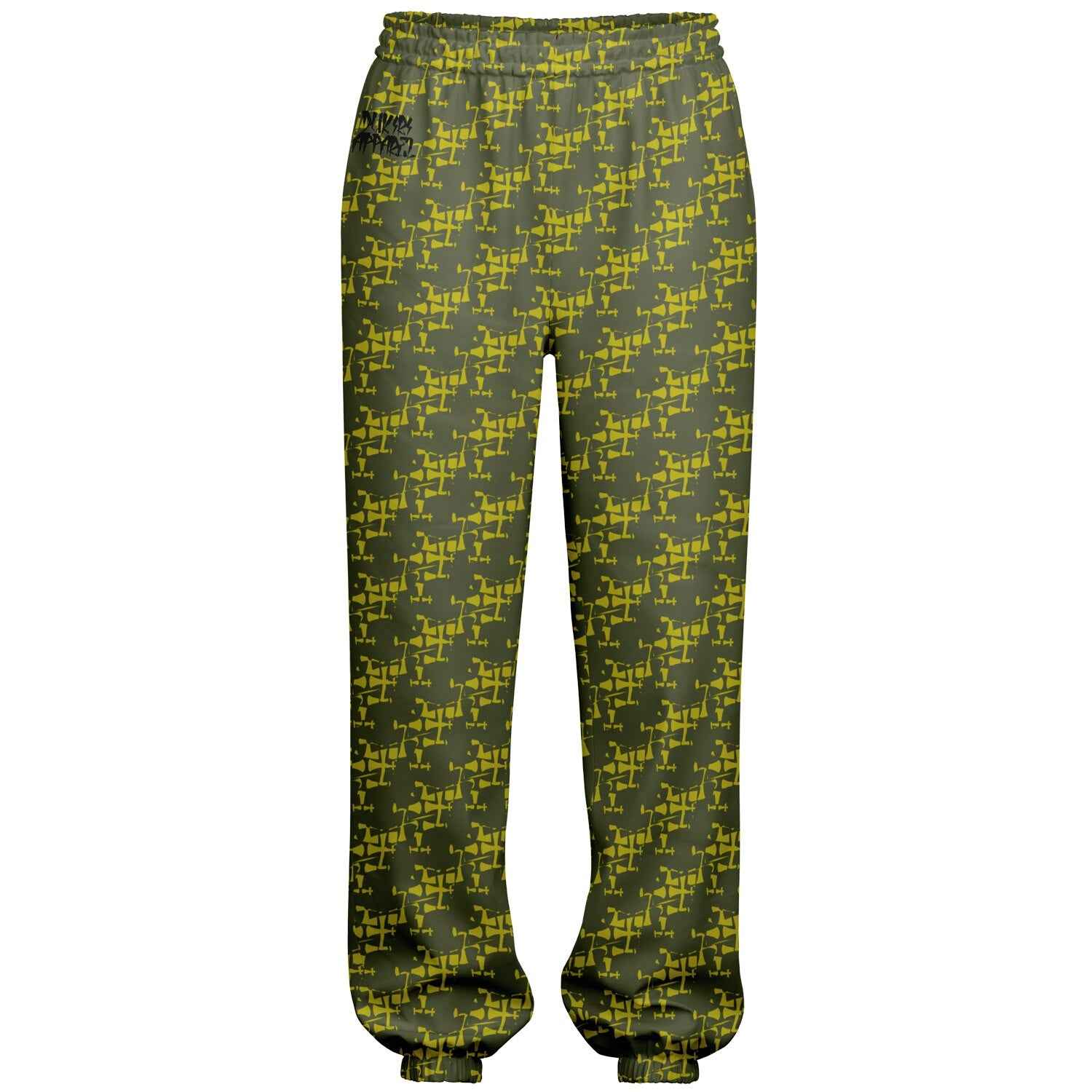 Olive Cross Premium Heavyweight Sweatpants