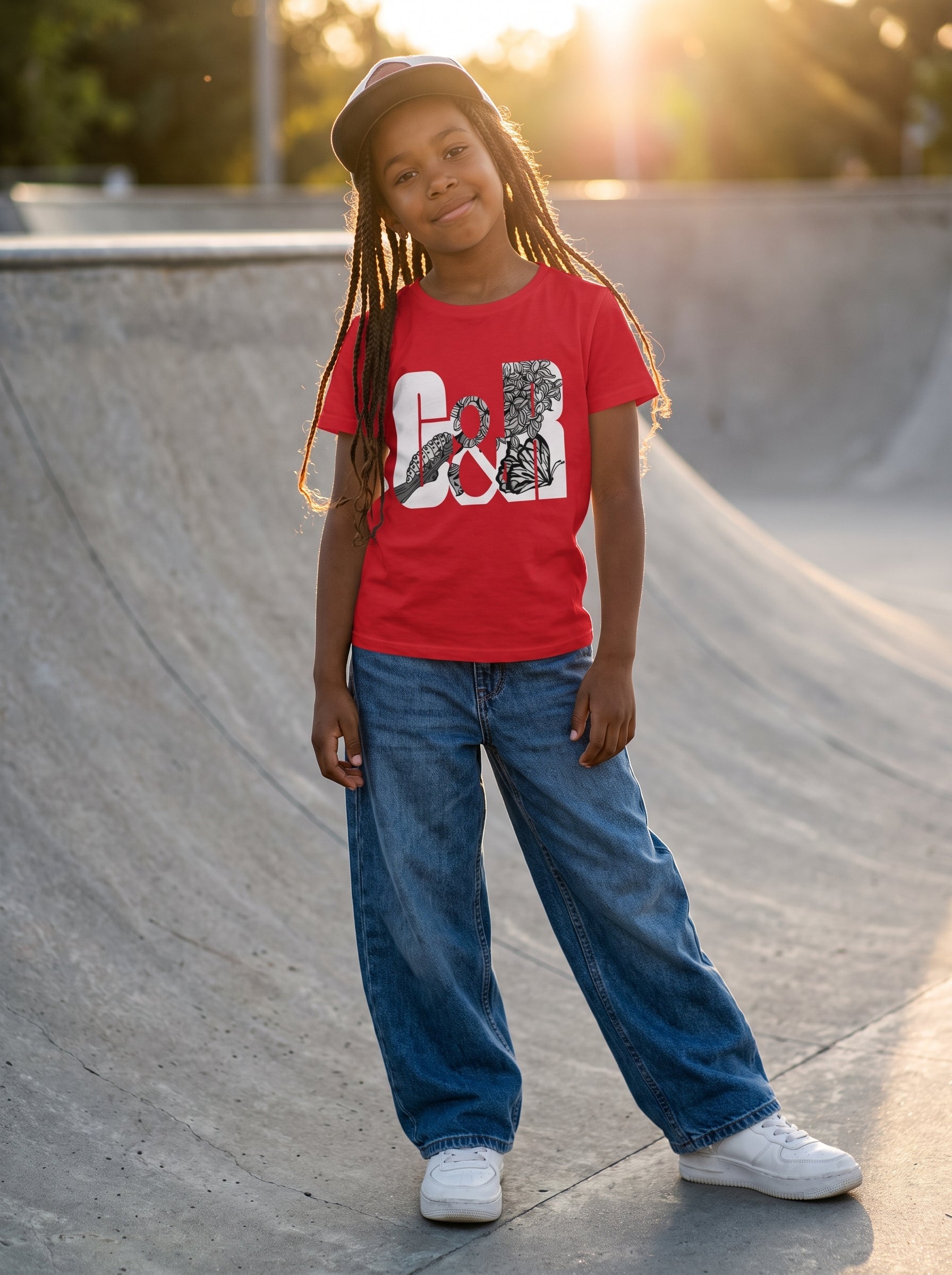 Growth Youth Short Sleeve Red T-Shirt