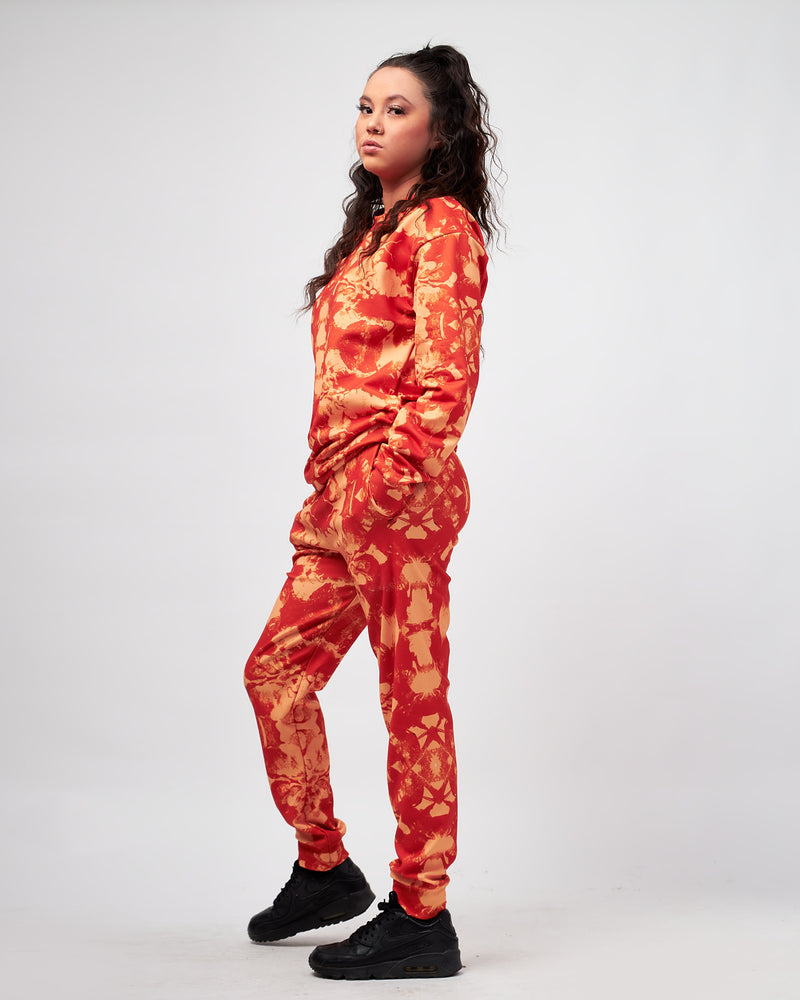 Burnt Orange Mosaic Set
