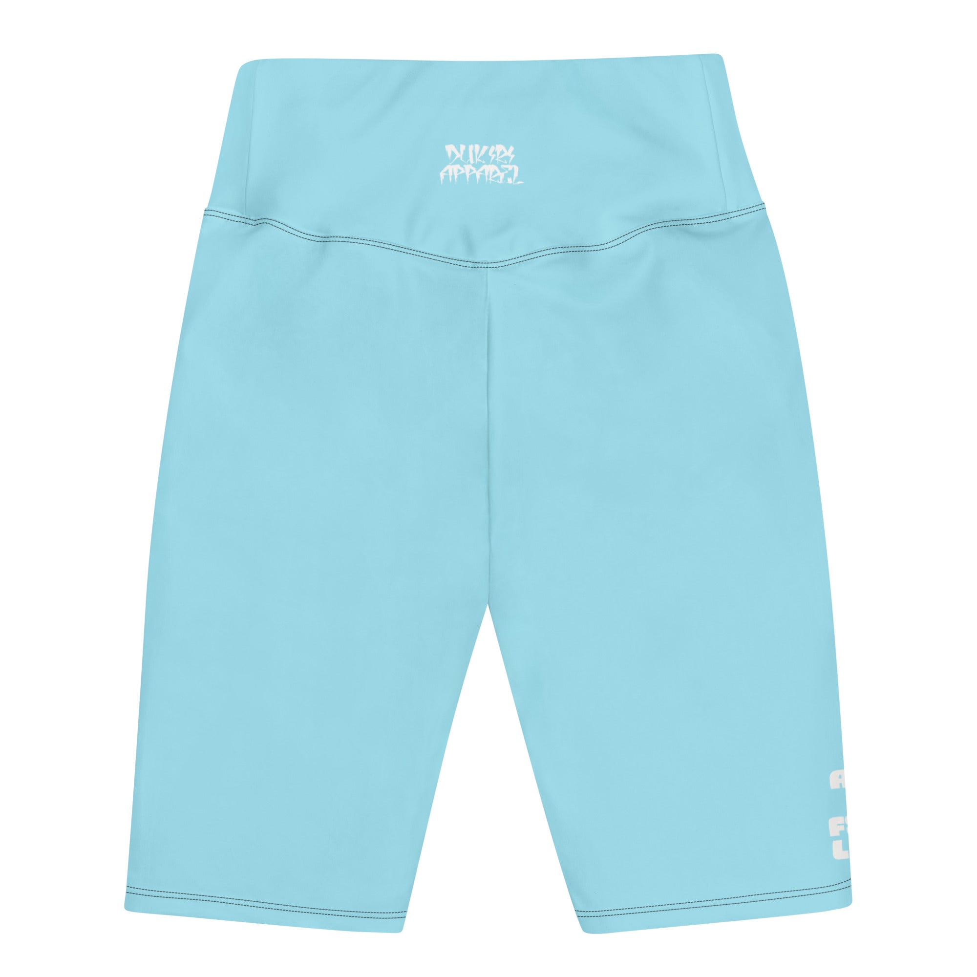 Women's High-waisted Art is Fearless Biker Shorts for activewear and streetwear
