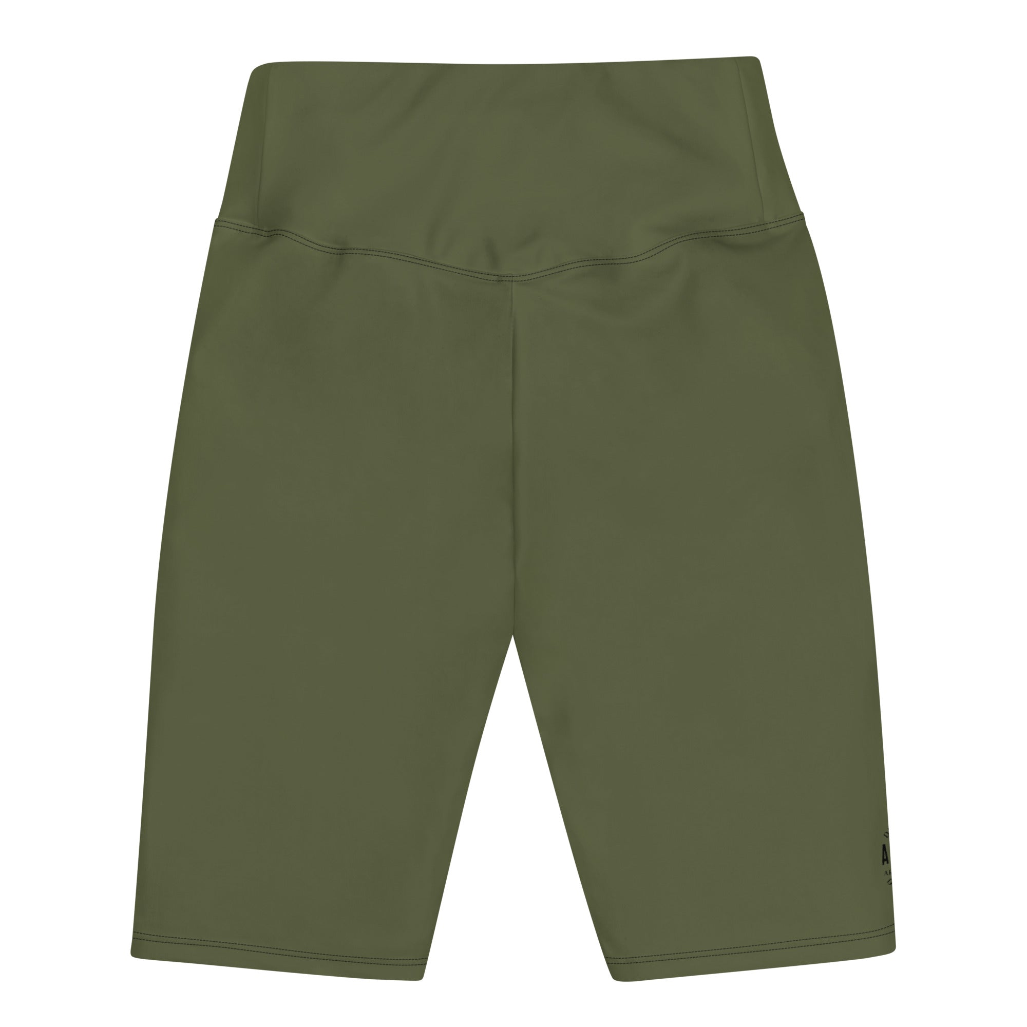 Women's High-waisted Saratoga Biker Shorts with dukiri apparel logo for streetwear