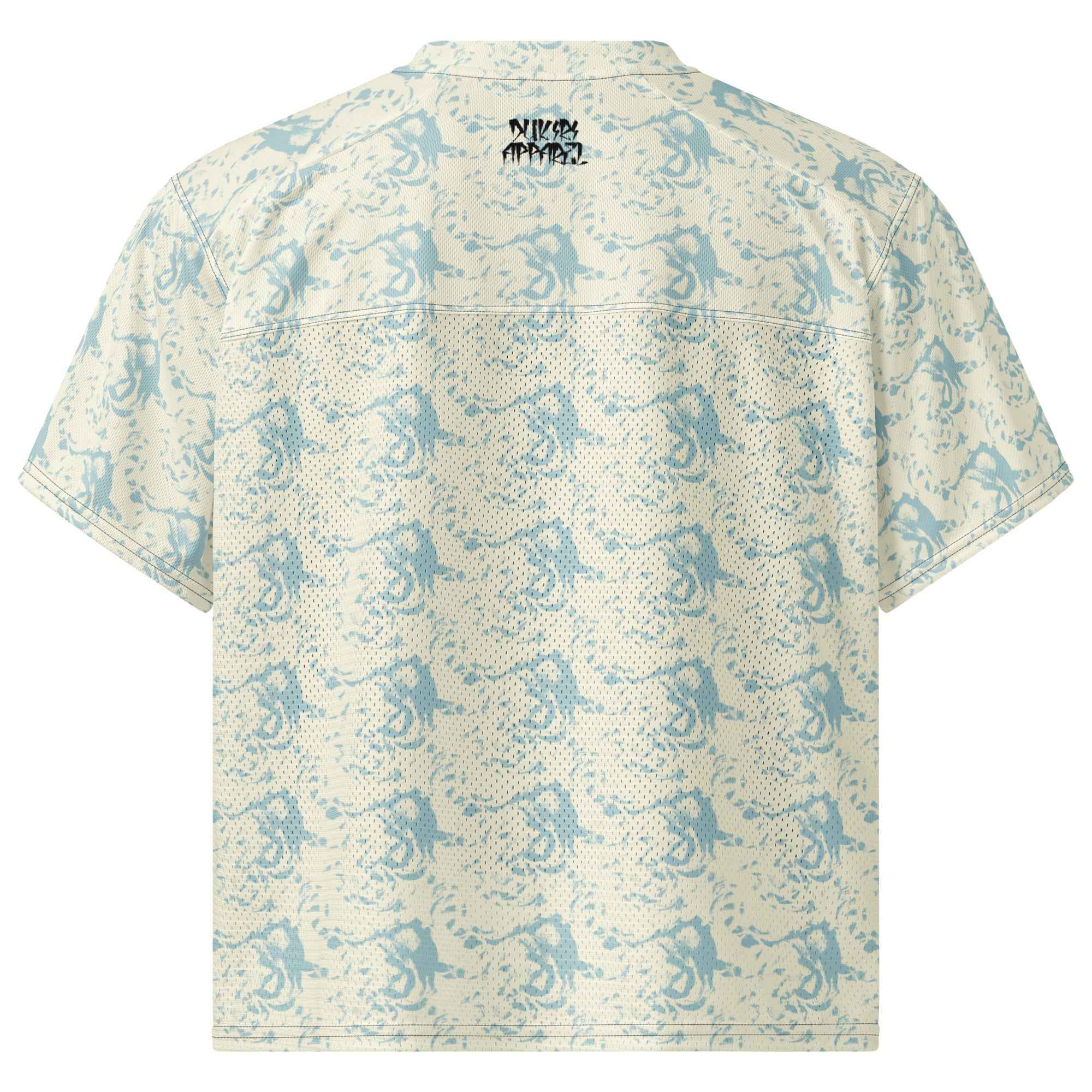 Wavy Boxy Unisex Football Jersey