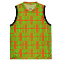 Orange  Recycled basketball jersey-Allover Growth & Rebirth