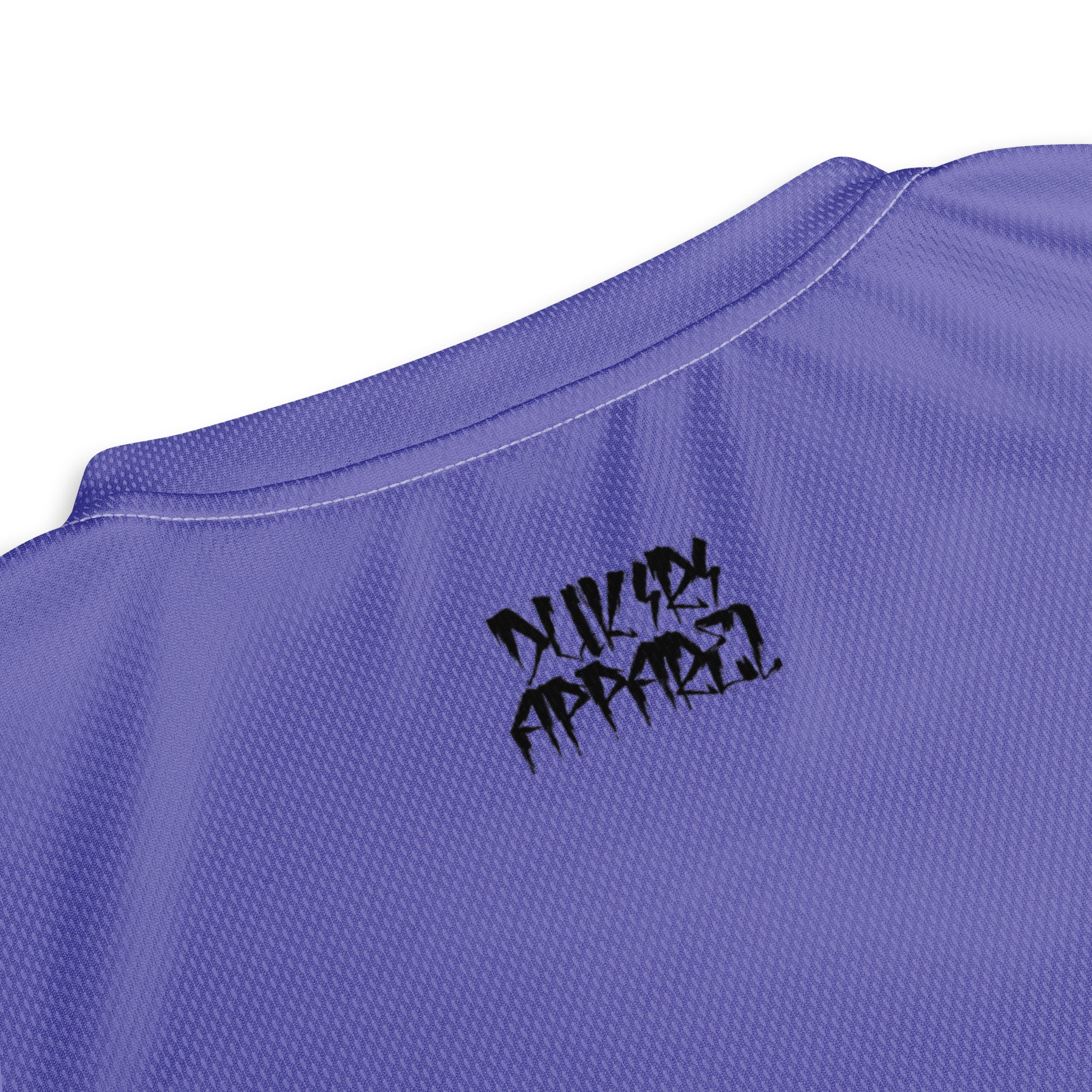 Recycled purple sports jersey-Growth and rebirth