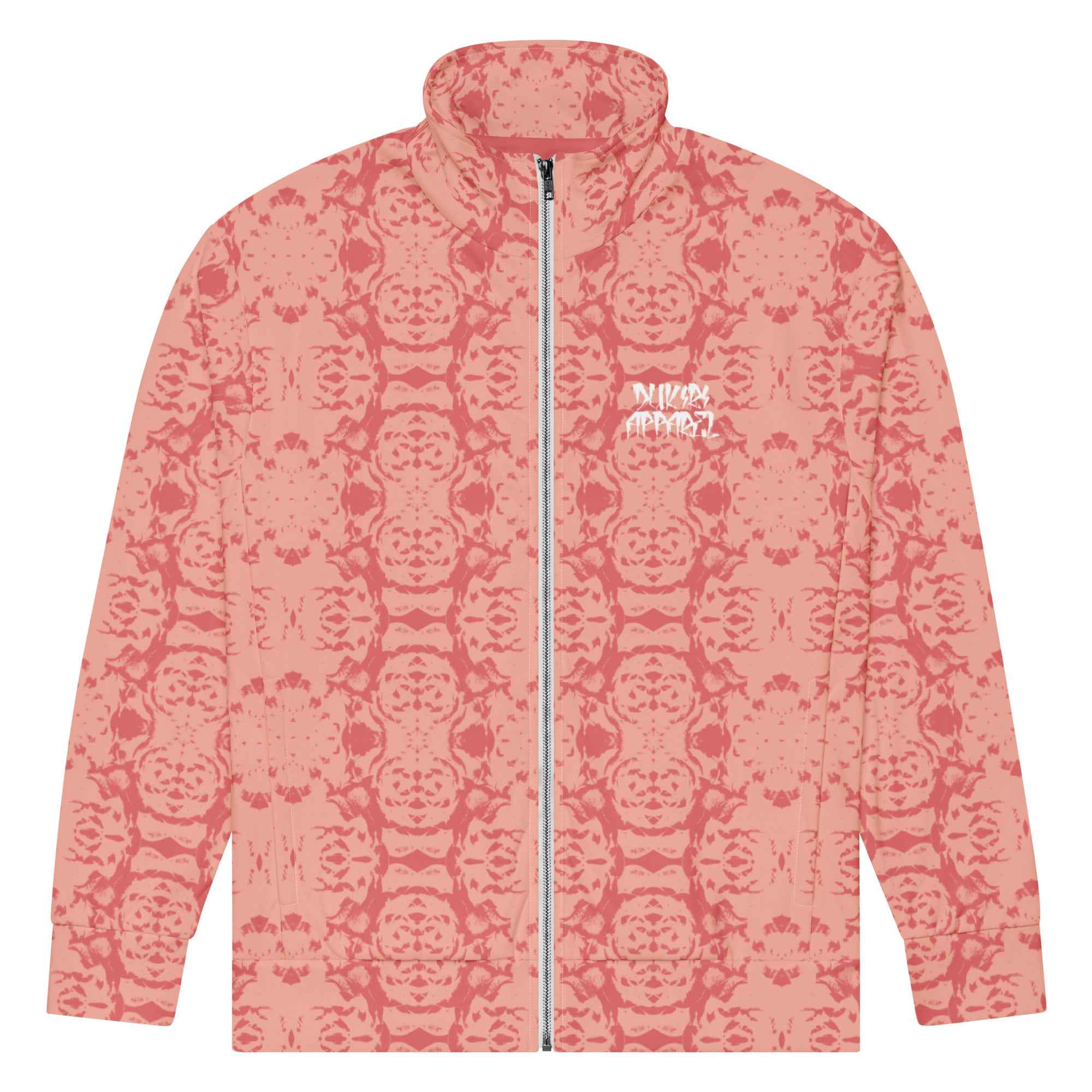 Lavender Floral Unisex Premium Track Jacket