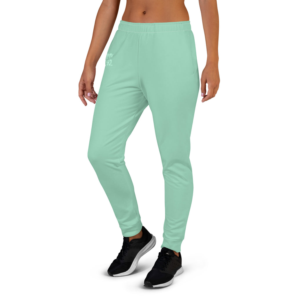 Premium Recycled Fleece Vista Blue Women's Joggers