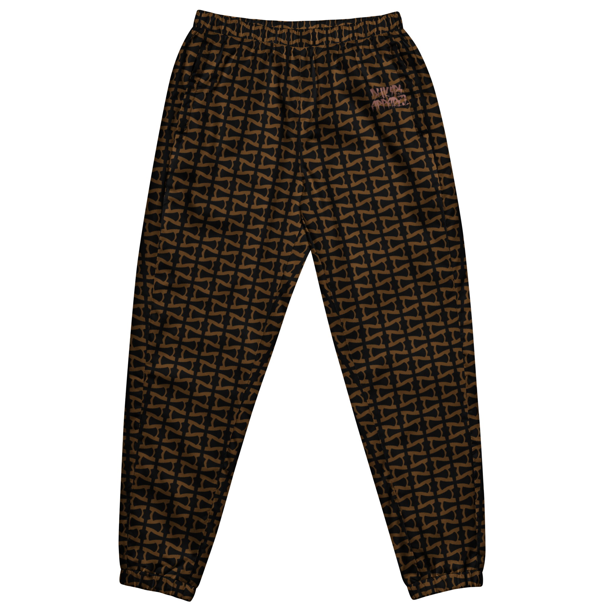 Black-brown crusaders Unisex track pants