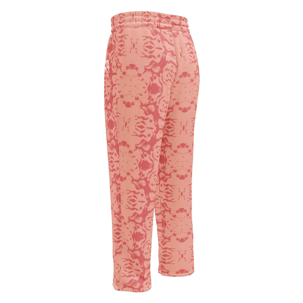 Lavender Floral Unisex Premium Wide-leg Joggers