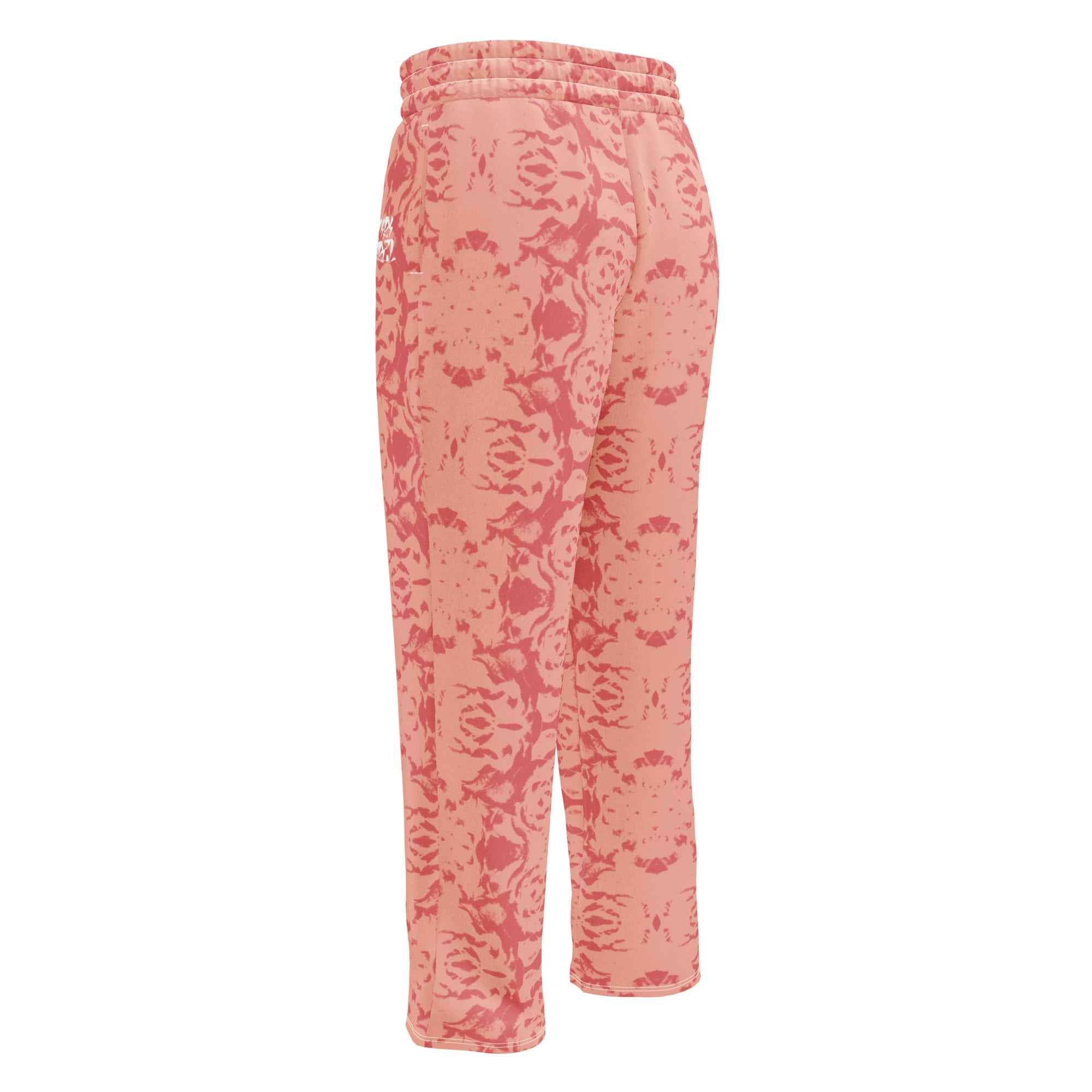 Lavender Floral Unisex Premium Wide-leg Joggers