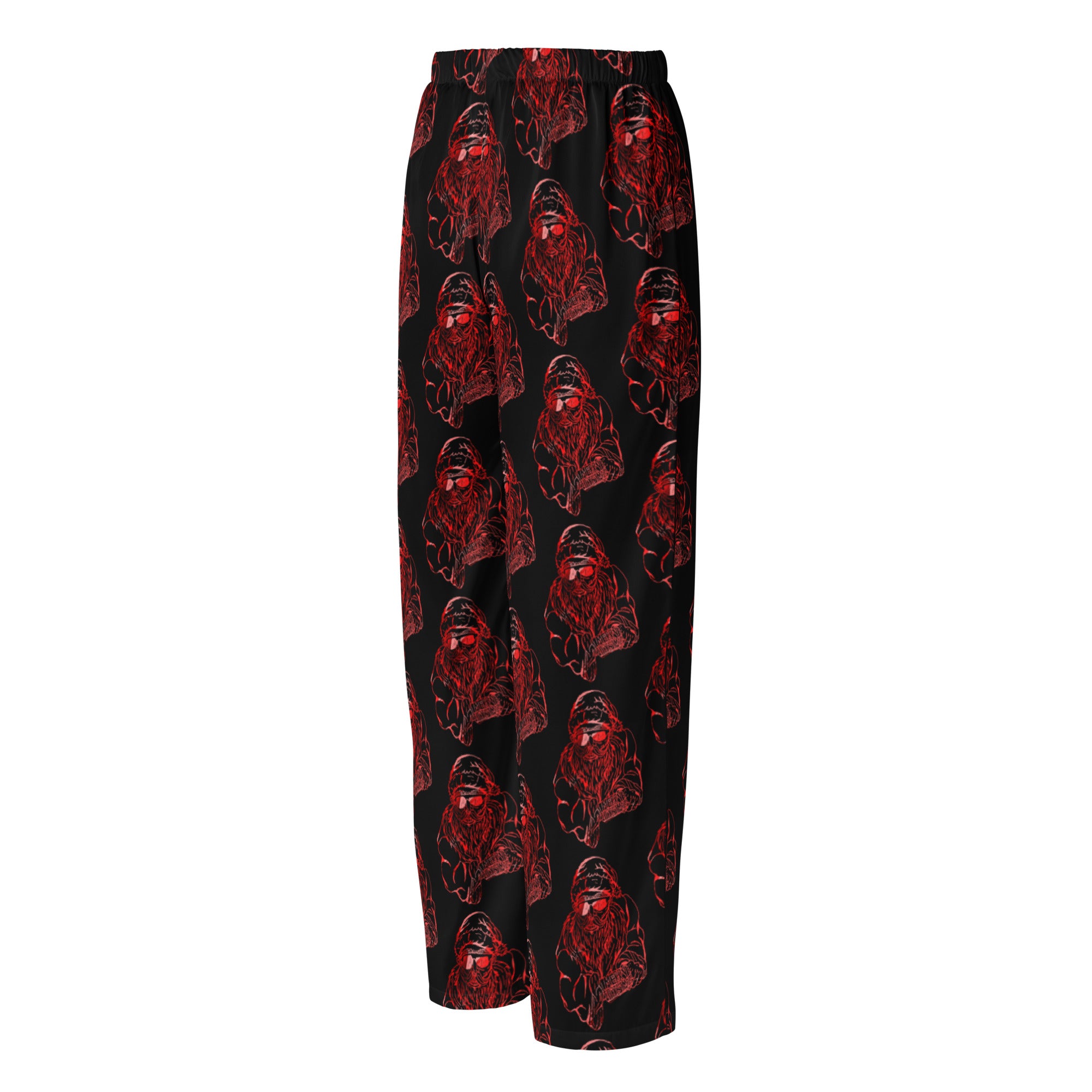 Swag Santa All-over red print Women’s pajama pants
