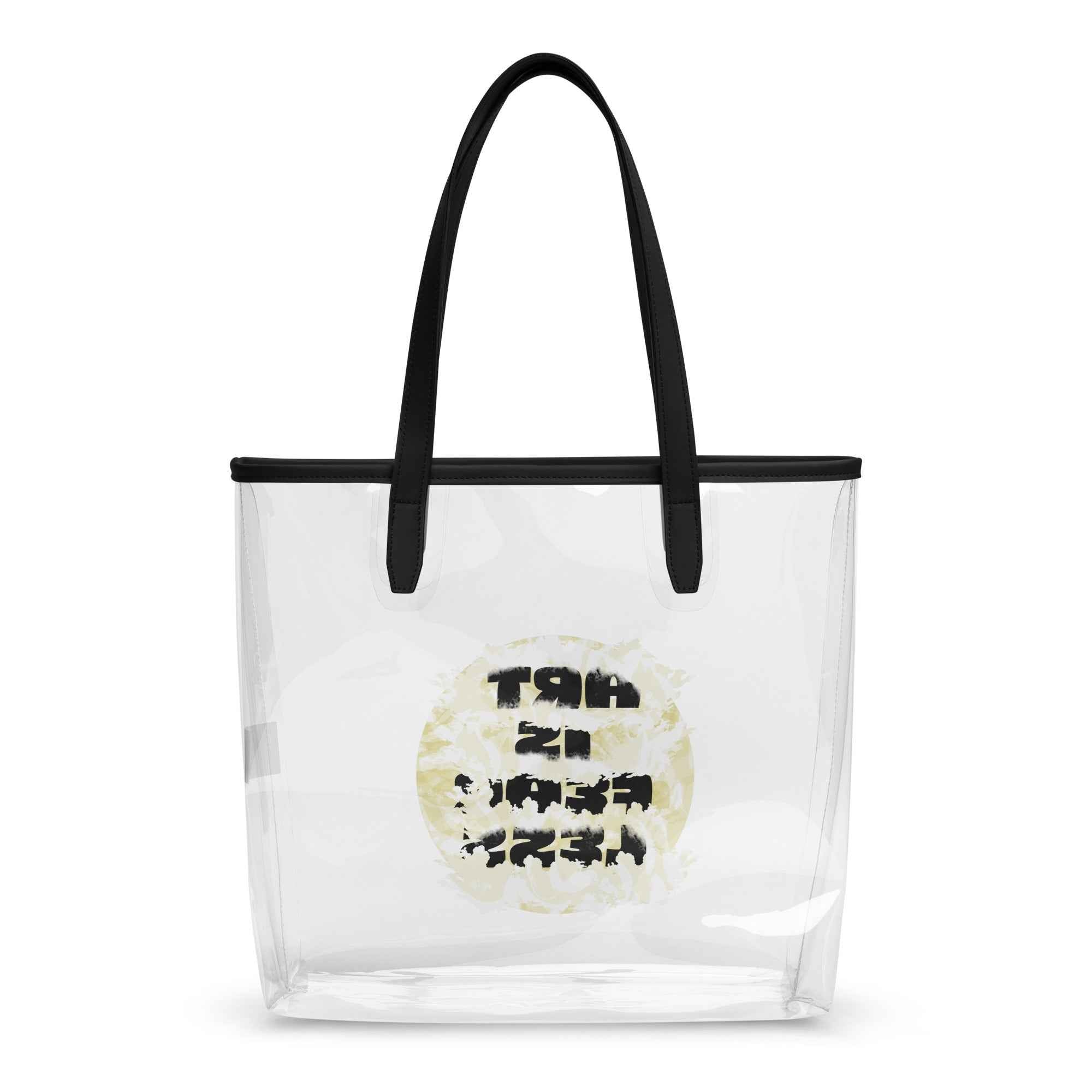 Art Is Fearless Clear tote bag