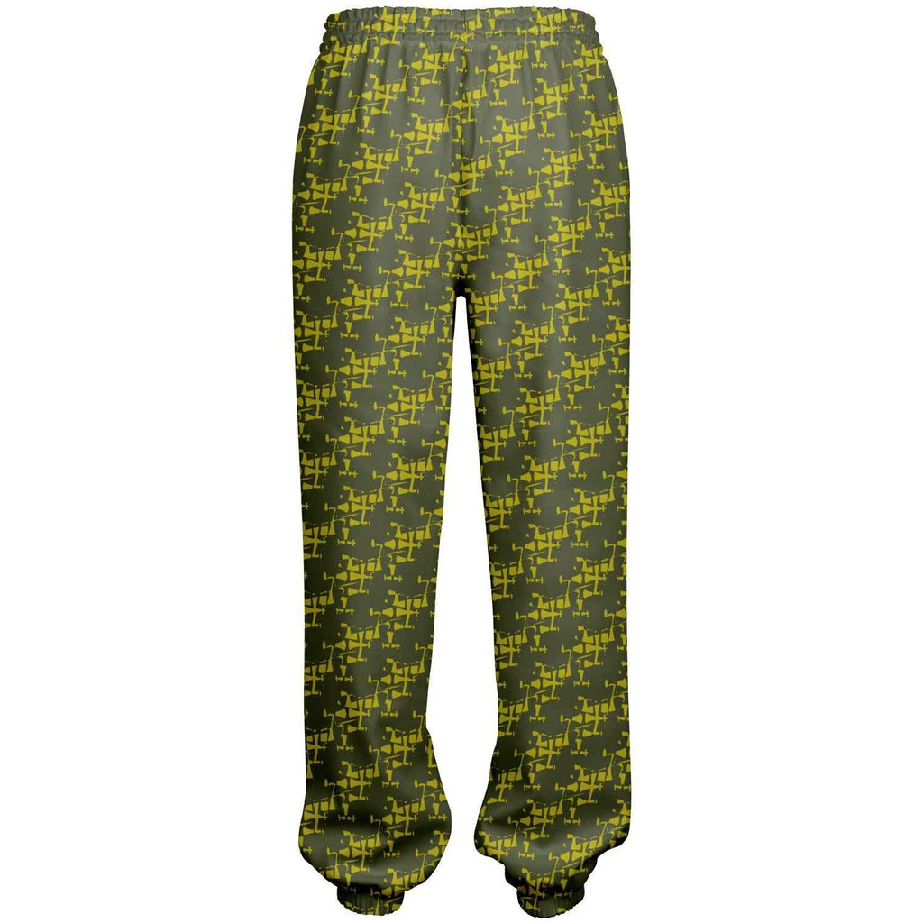 Olive Cross Premium Heavyweight Sweatpants