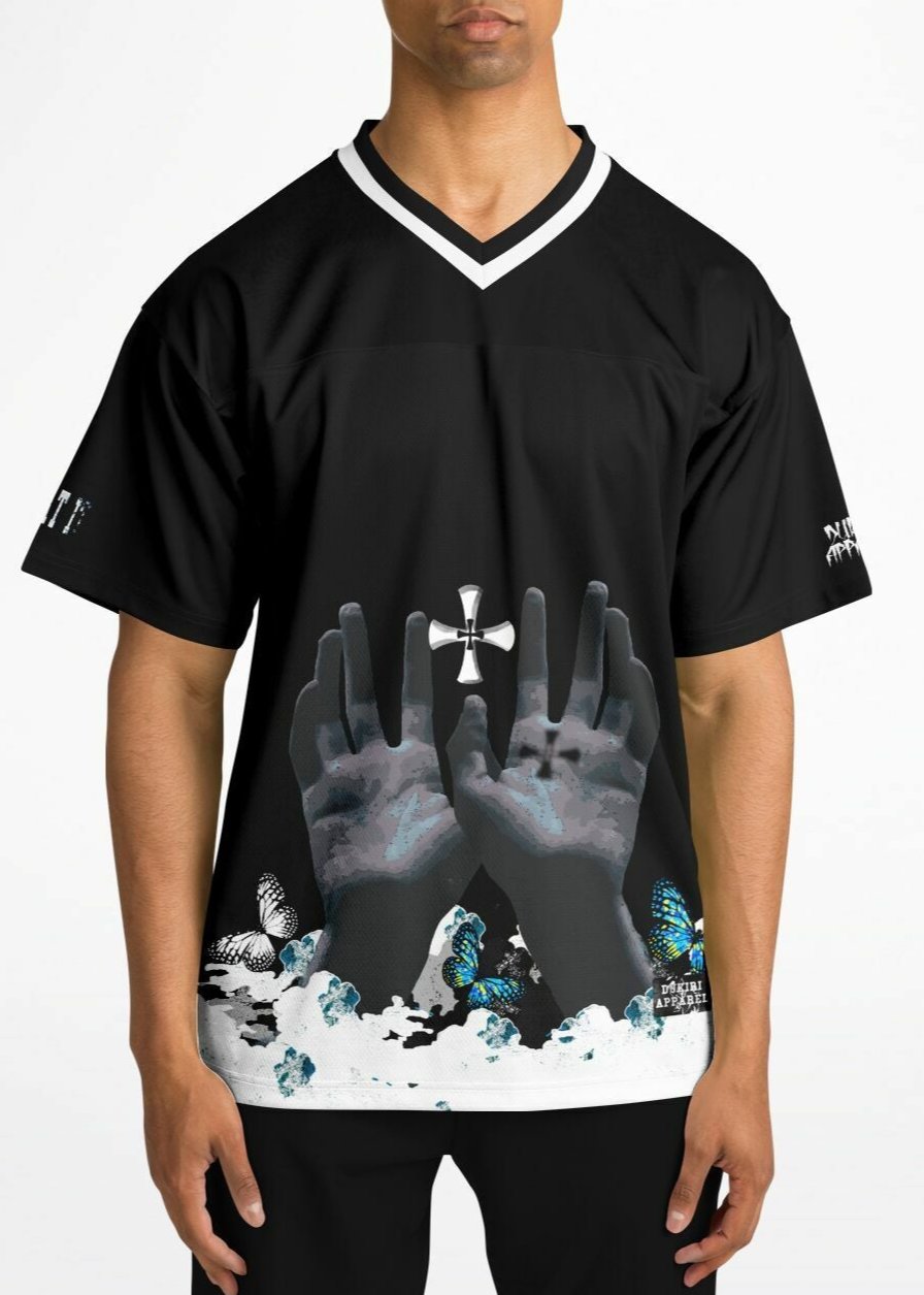 dukiri-apparel-09-Crusader-Black-Football-streetwear-Jersey-man-front