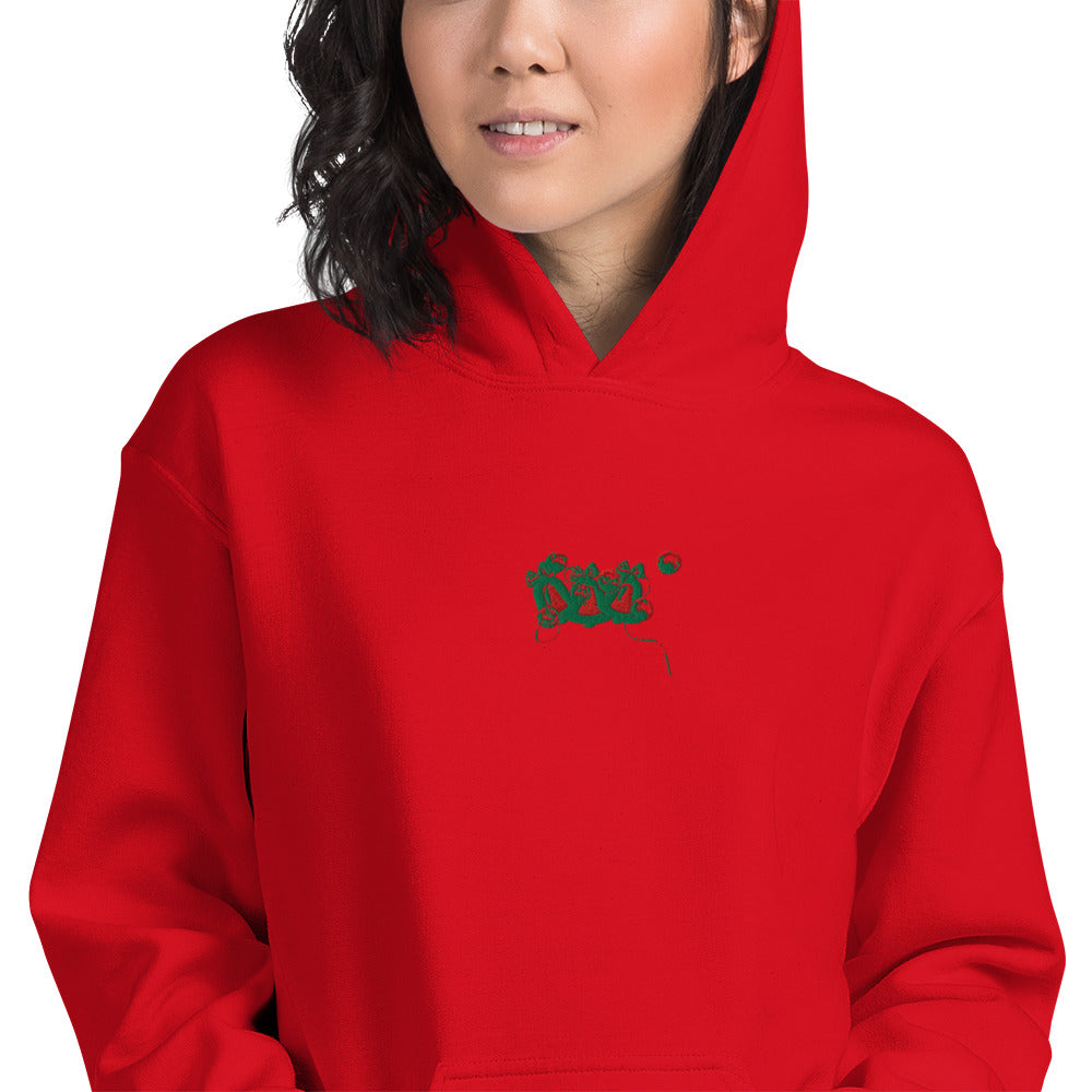 Christmas jingle bell red hoodie