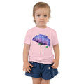 Beautiful Flower Toddler Pink Short Sleeve Tee