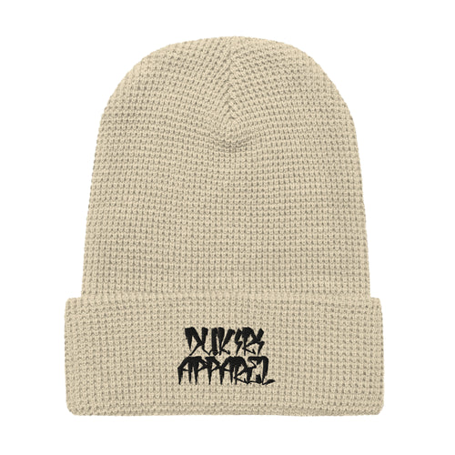 Birch Waffle beanie-Urban logo 