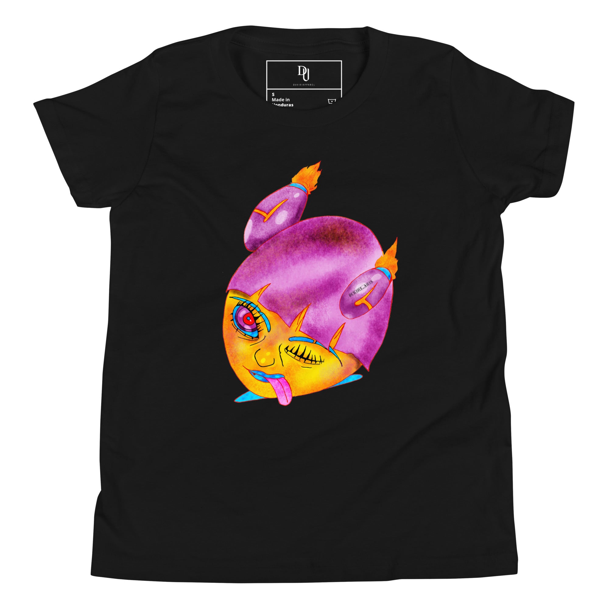 Dr Rocket Youth Black Short Sleeve T-Shirt