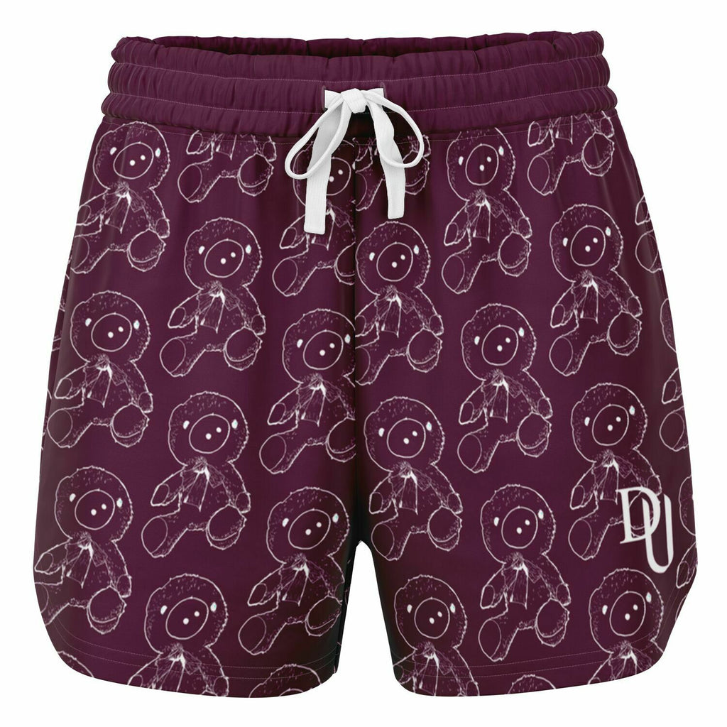 Blackberry Loose Shorts Teddy Bear