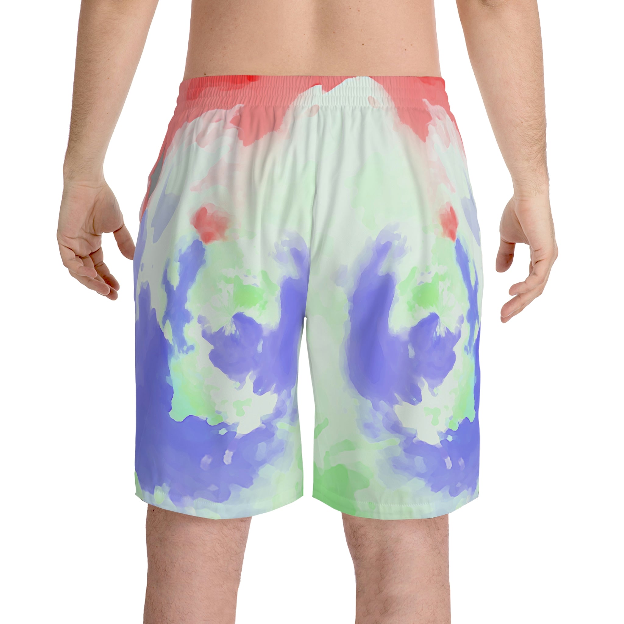 Cloudy print relaxed fit Beach Shorts
