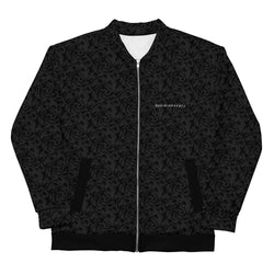 Grey lining Floral Lightweight Jacket Front.jpg