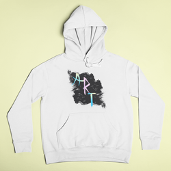 White_Bold_Graphic_Art_Cotton_Streetwear_Hoodie