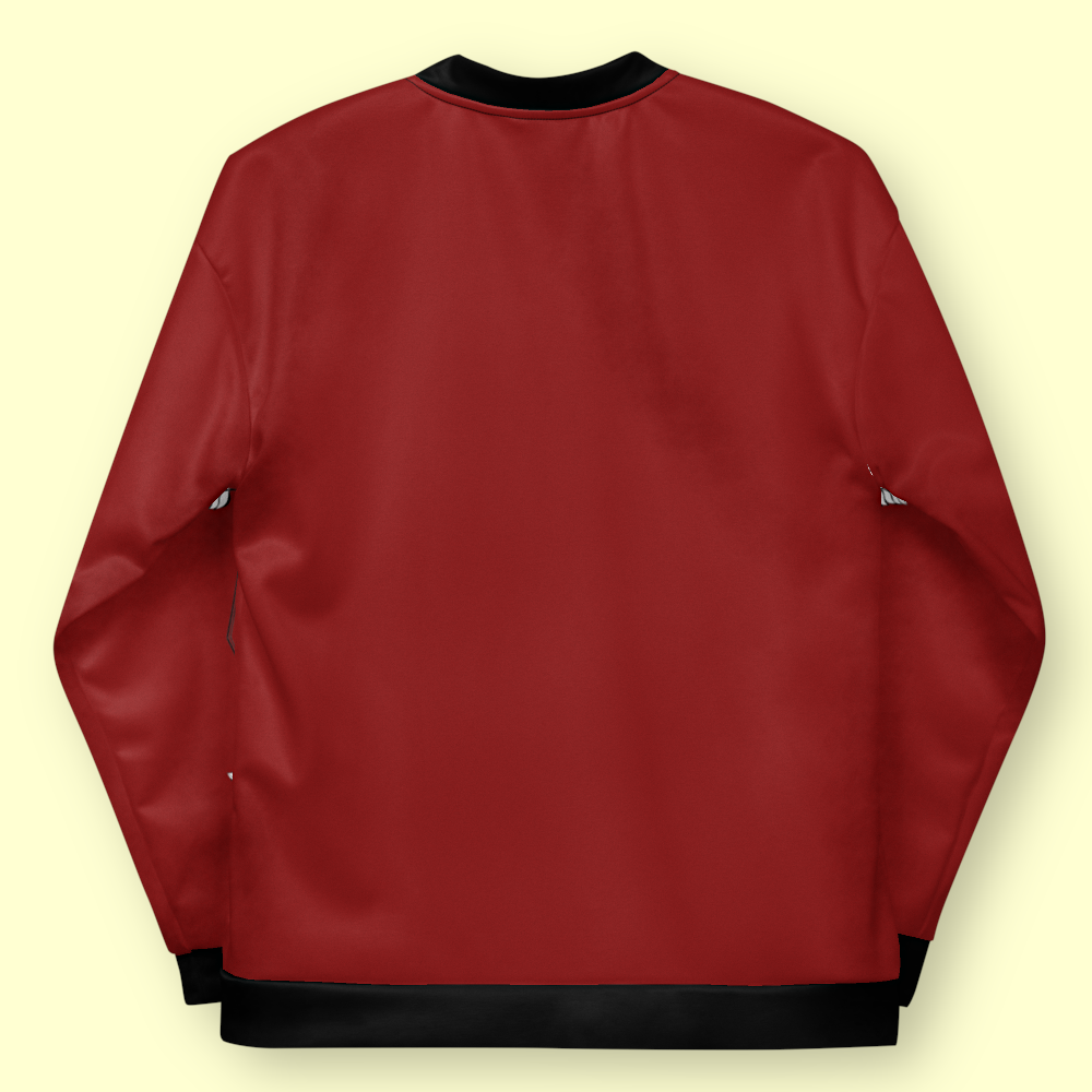 Floral-Red Jacket - Dukiri apparel