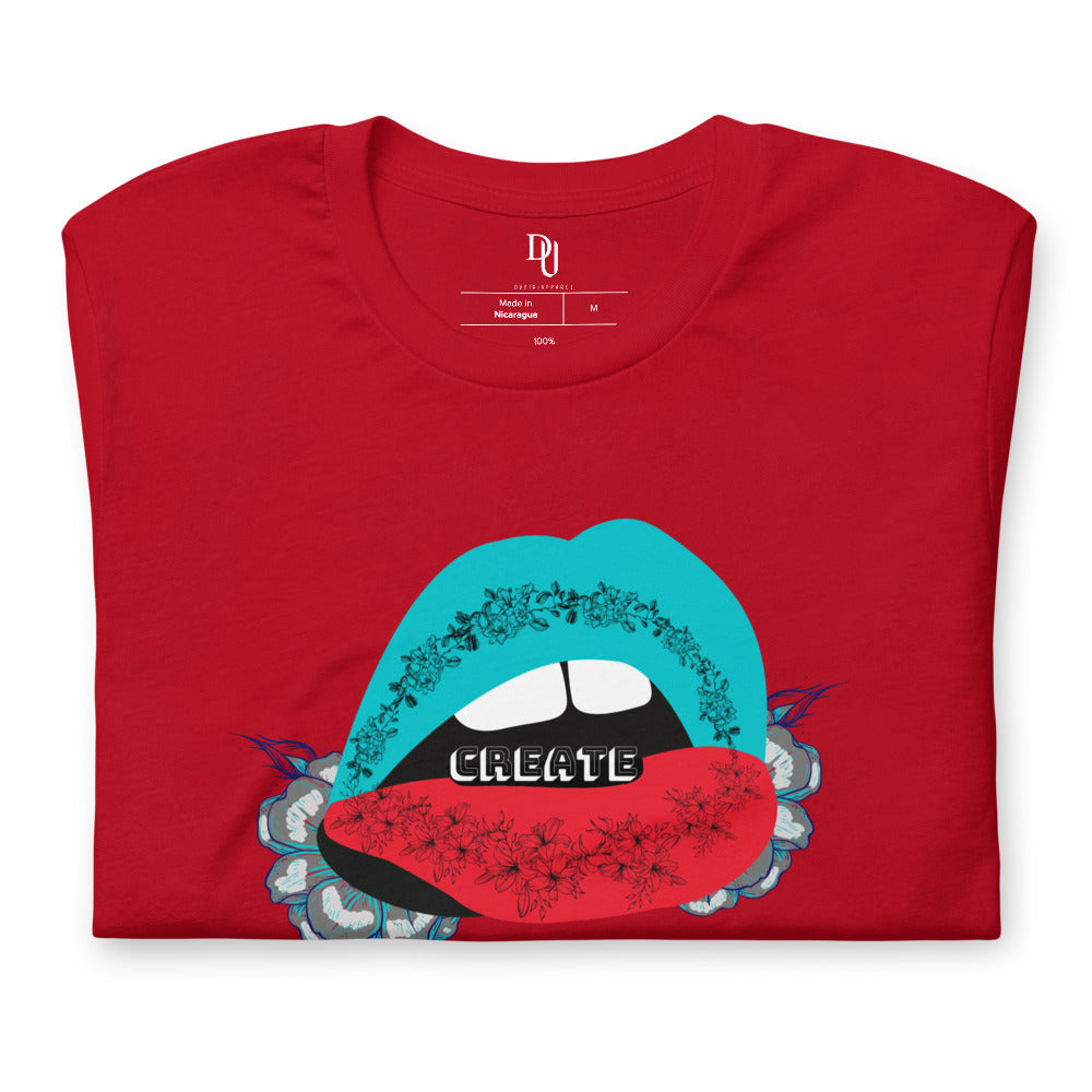 Create Lips Red T-shirt
